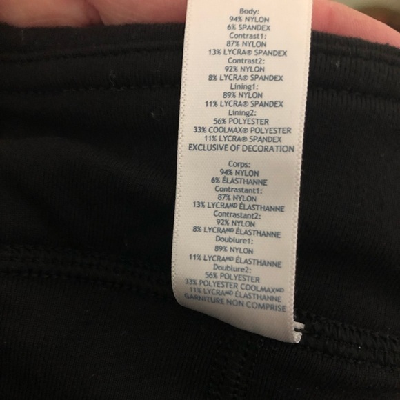 Ivivva by Lululemon Girls Ruffle Tennis Skirt Skort Black Size 8 - Picture 5 of 6